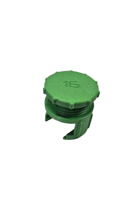 Hydraulic Flange Cap #16 (Green) SAE Code 61/62/CAT