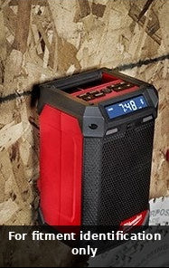 Heavy-Duty Wall Mount for Milwaukee M12 Radio + Charger